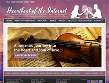 Tablet Screenshot of heartbeatoftheinternet.com